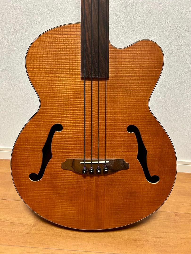 【美品】Aria FEB-FL エレアコベース　フレットレス