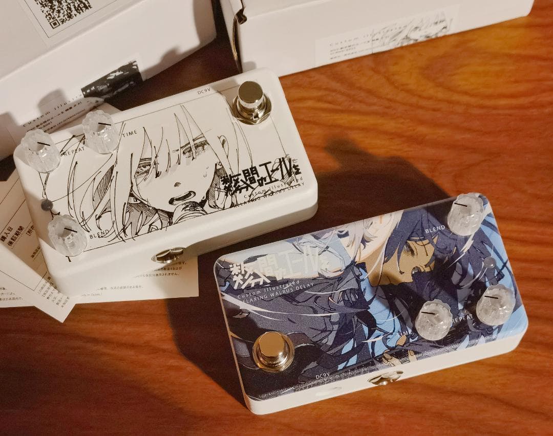 Animals Pedal Custom Illustrated エフェクター