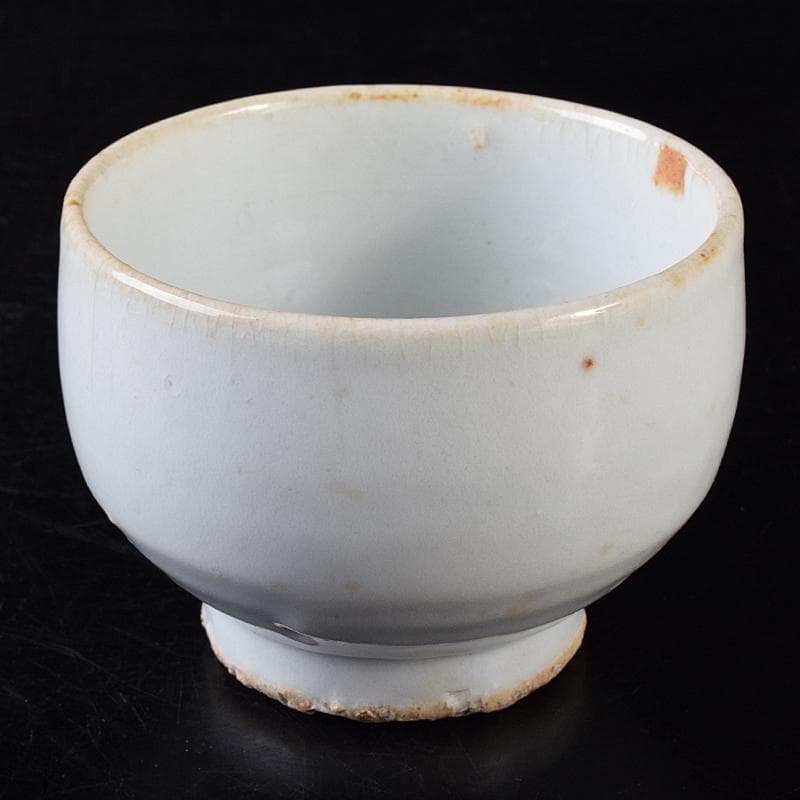 朝鮮美術　李朝　高麗白磁　盃　V　R7917