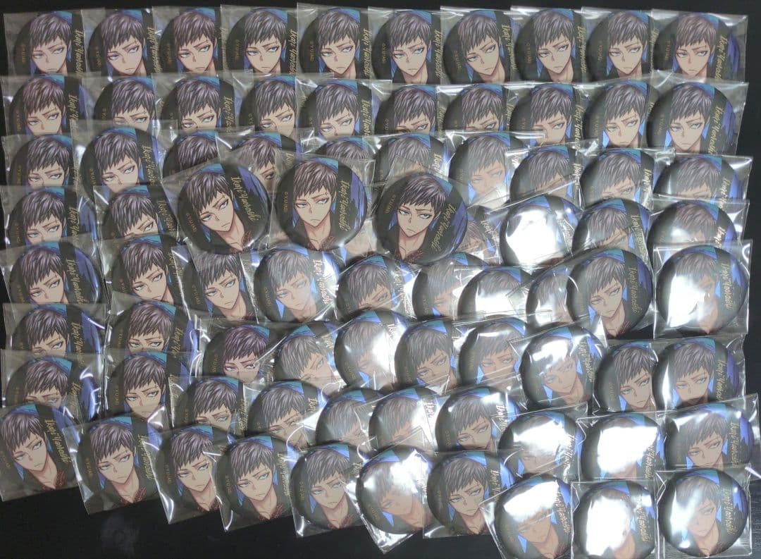 桃源暗鬼 メタリック缶バッジ 矢颪碇