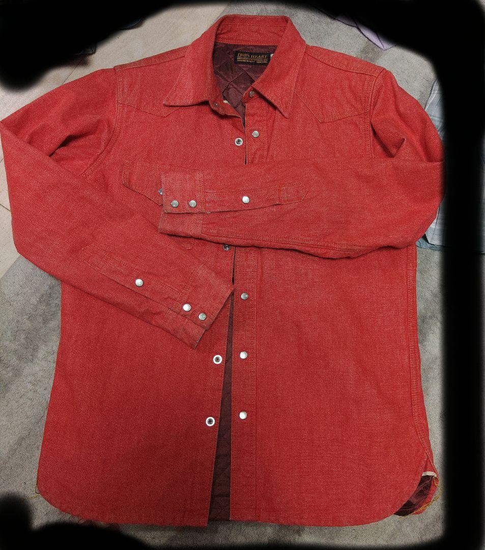 アイアンハート　冬仕様ウエスタンシャツ