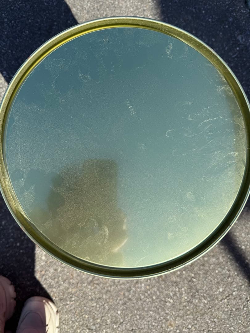 不二家ペコちゃんスツール(スチール)缶 2個まとめ売り