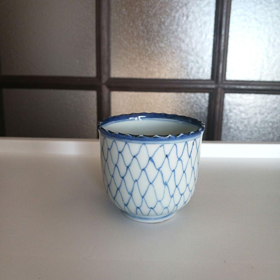 古伊万里　湯呑み茶碗
