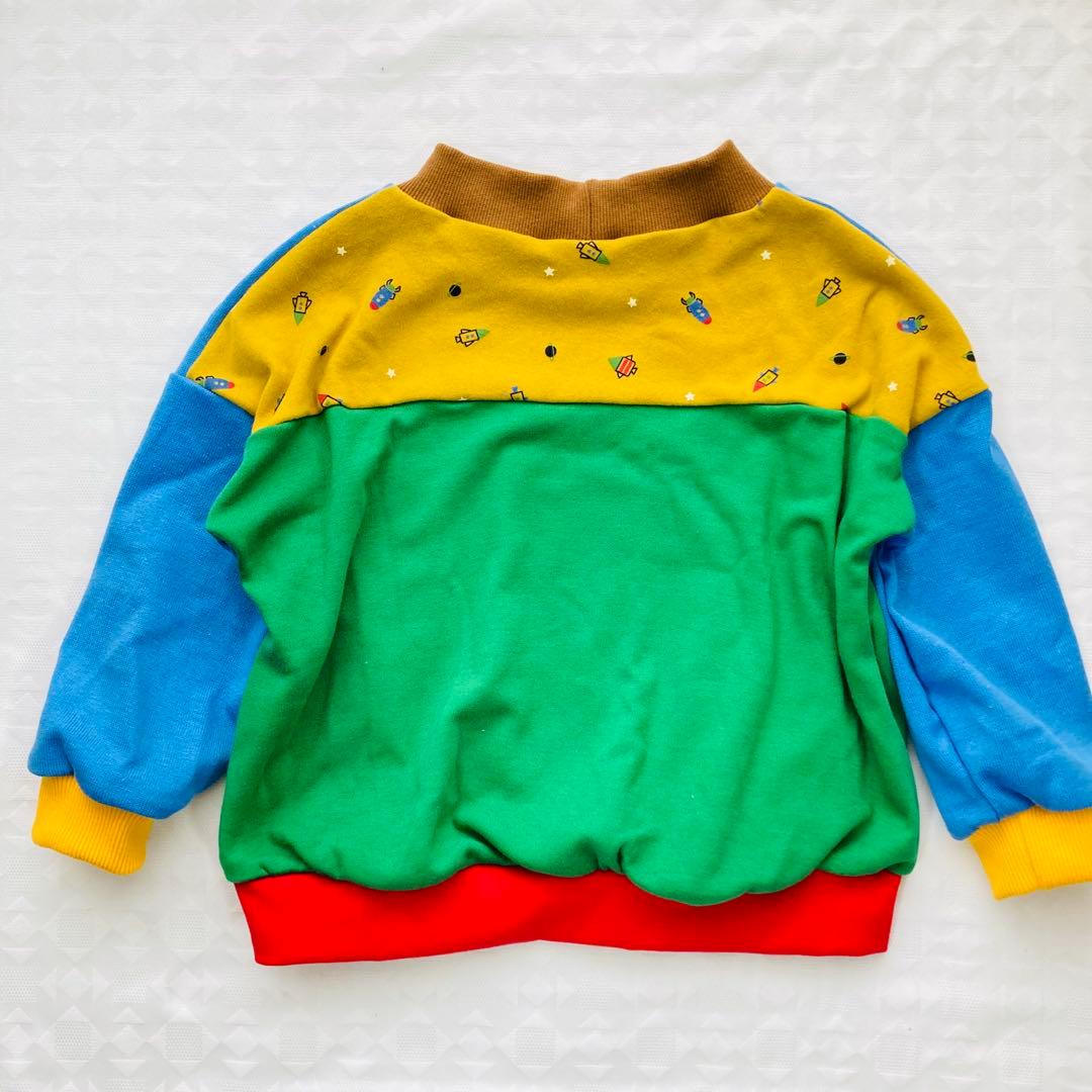 はっぴー　ハンドメイド　子供服　100cm