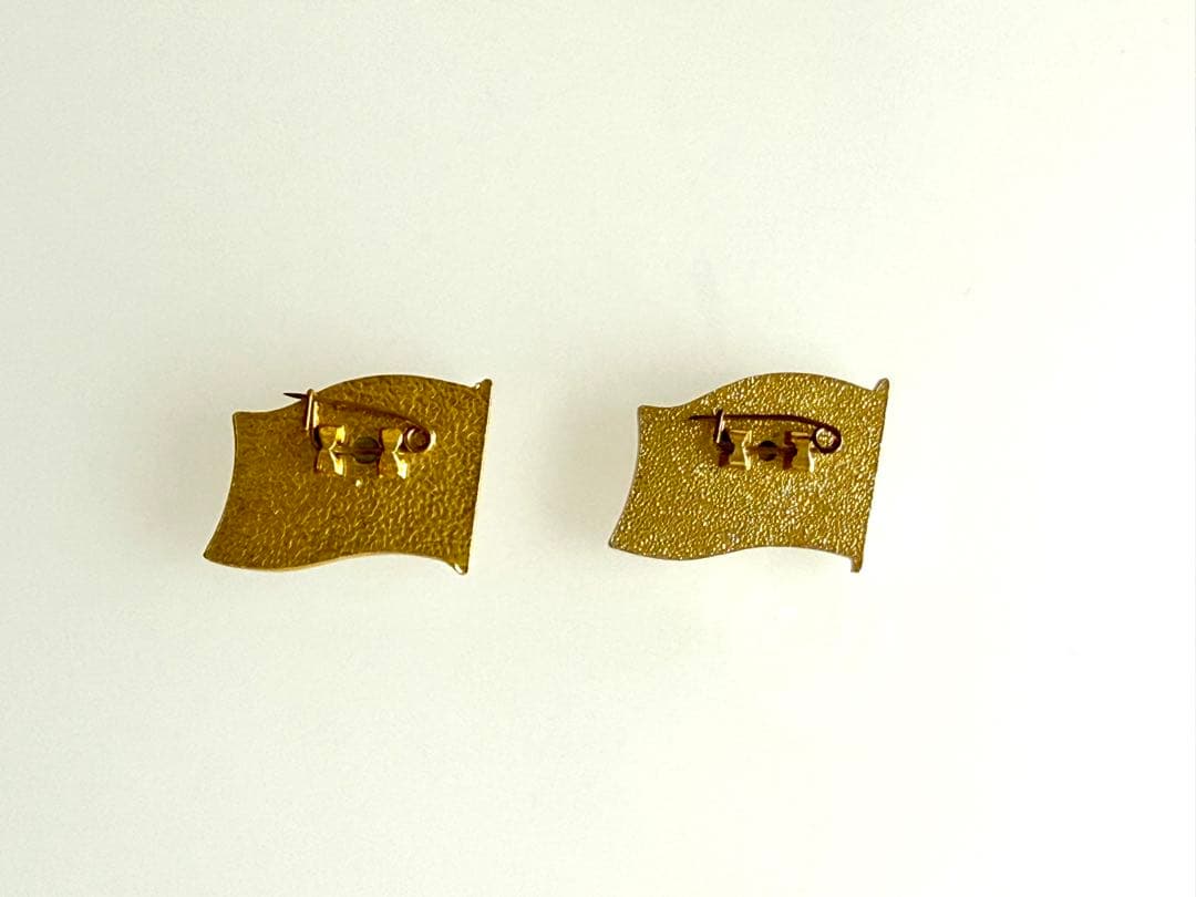 2個セット 北朝鮮 金日成 バッジ