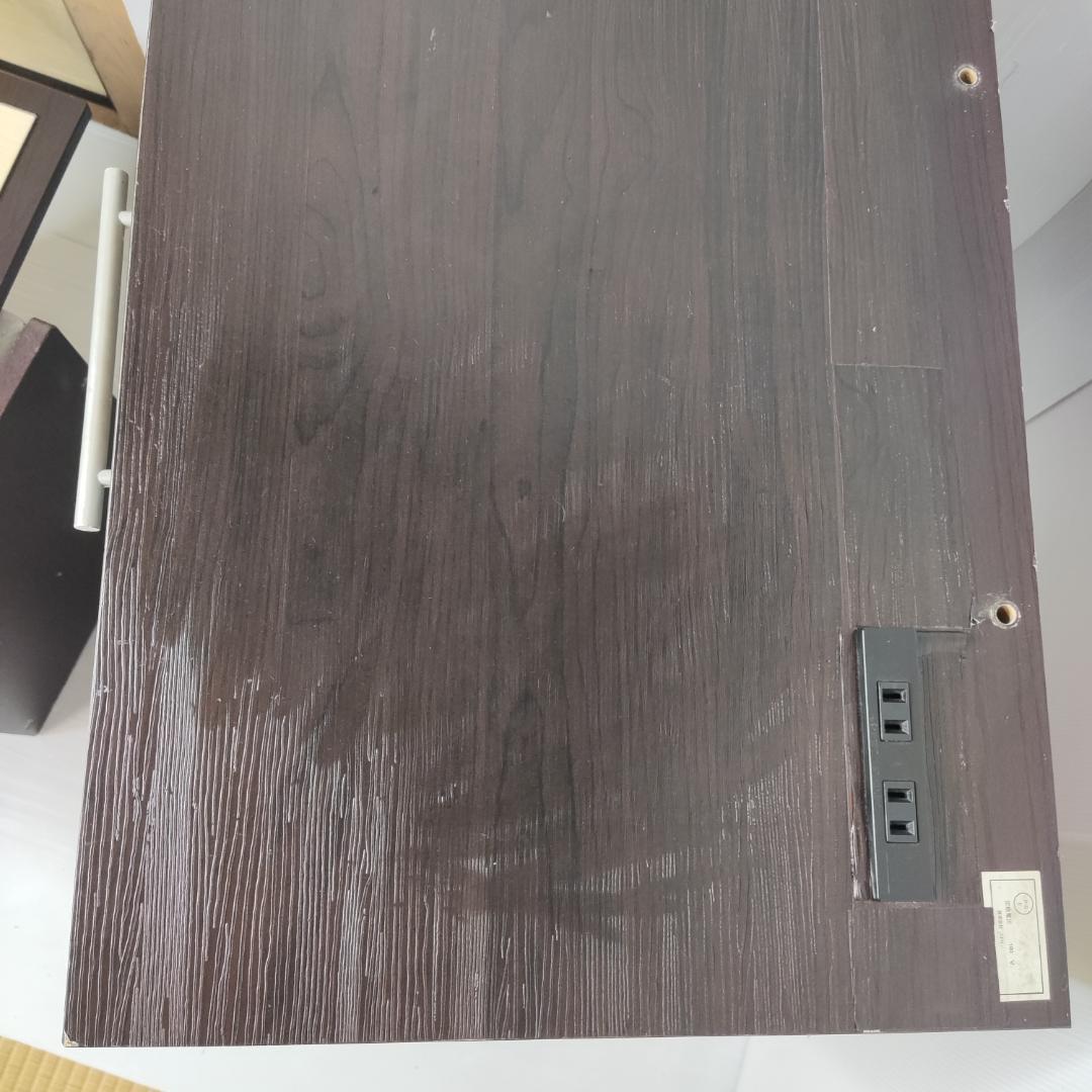 ニトリ　一面鏡ドレッサー　５９×３９×１１３　ブラウン　レトロ