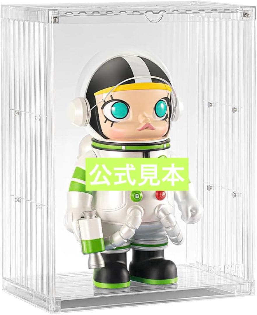 2個 popmart POP ディスプレイボックス 400%クリア（組み立て式）