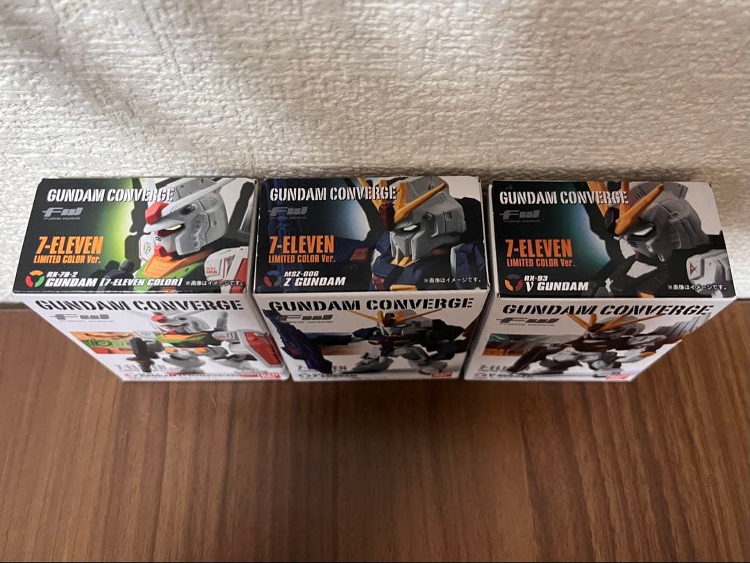 FW GUNDAM CONVERGE セブンイレブン限定カラー ver セット