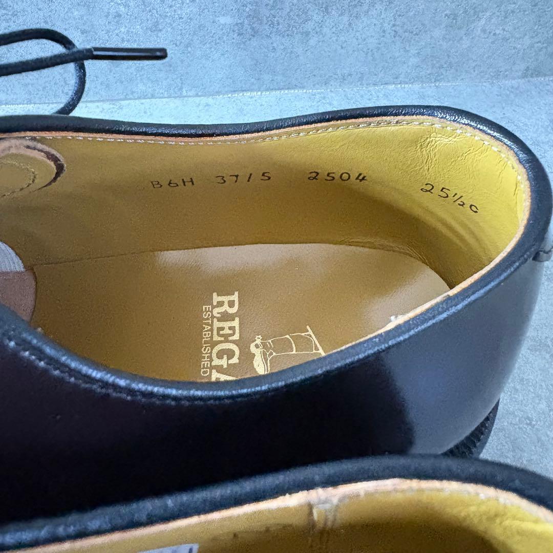 【新品】REGAL 2504 プレーントゥ ビジネスシューズ ダークブラウン