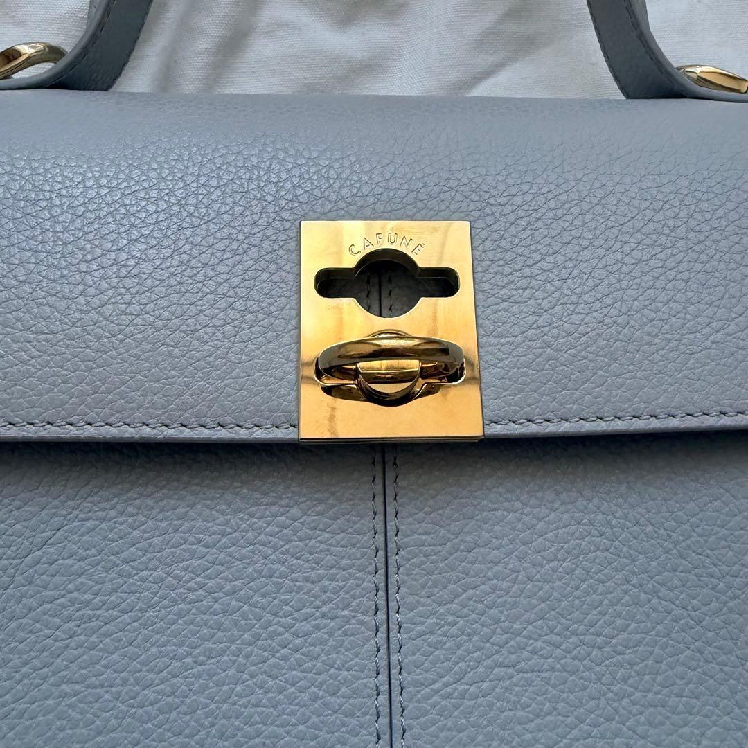 【美品】CAFUNE カフネ STANCE BAG スタンスバッグ グレー