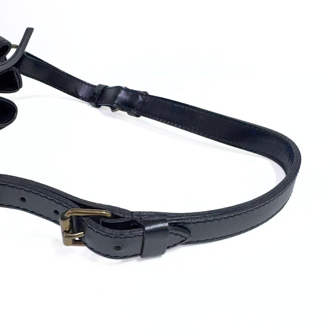 ルイヴィトン エピ プチノエ 巾着 ショルダーバッグ 黒 M44102