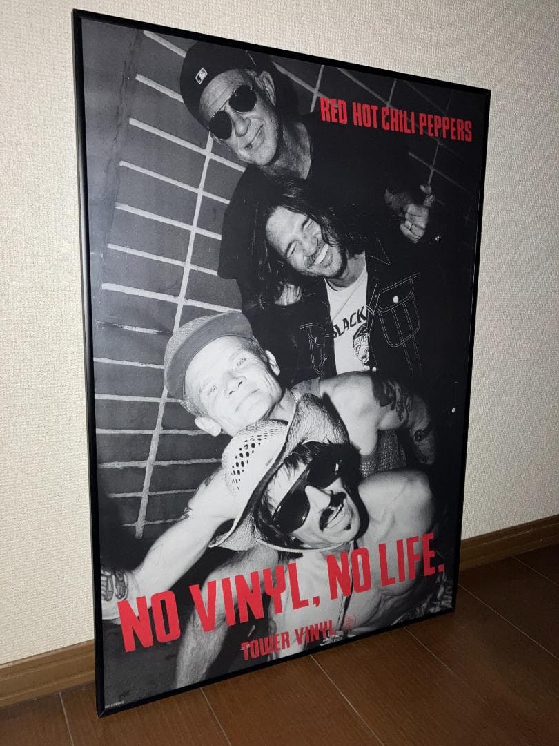 非売品！レッドホットチリペッパーズ レッチリ タワレコ 限定 ポスター（額付