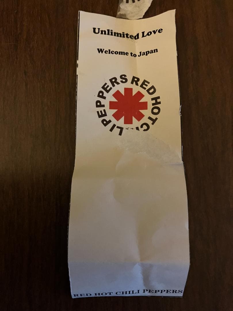 非売品！レッドホットチリペッパーズ レッチリ タワレコ 限定 ポスター（額付