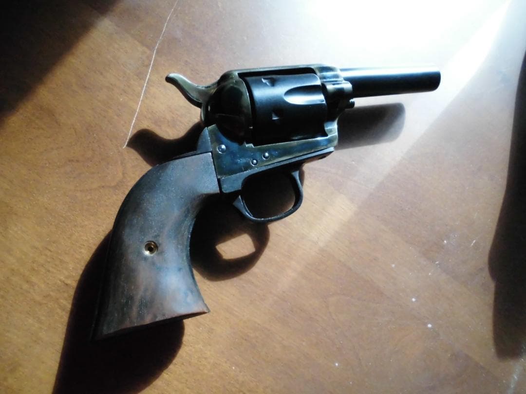 HWS　コルトSAA　ギャンブラー　ケースハードン風　SPGプラスチック製