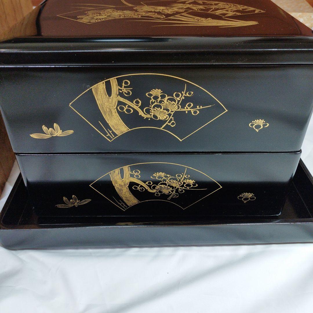 重箱　木製箱付　『邦』加藤製