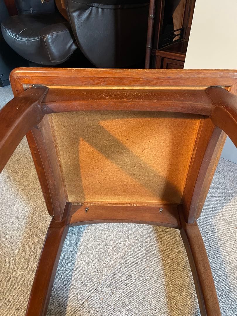 MARUNI マルニ木工　ベルサイユシリーズ　サイドテーブル　花台　猫脚　電話台