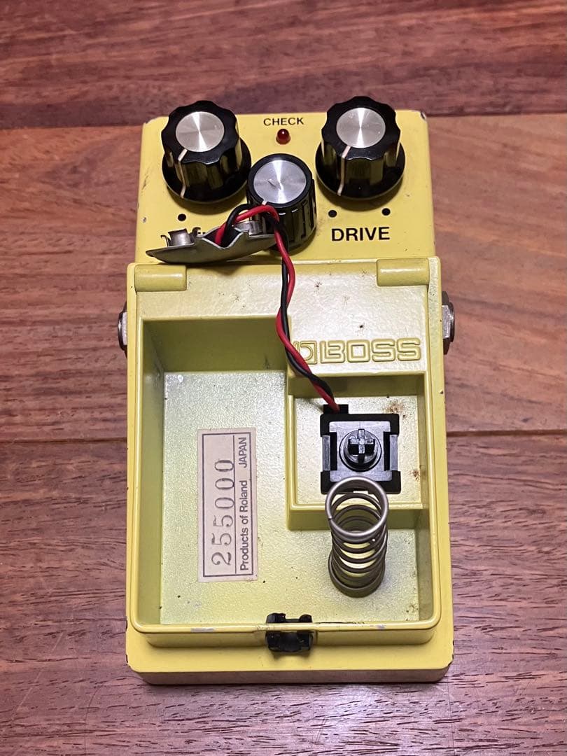 1982年製 BOSS SD-1 JRC4558DD艶あり ACA電源