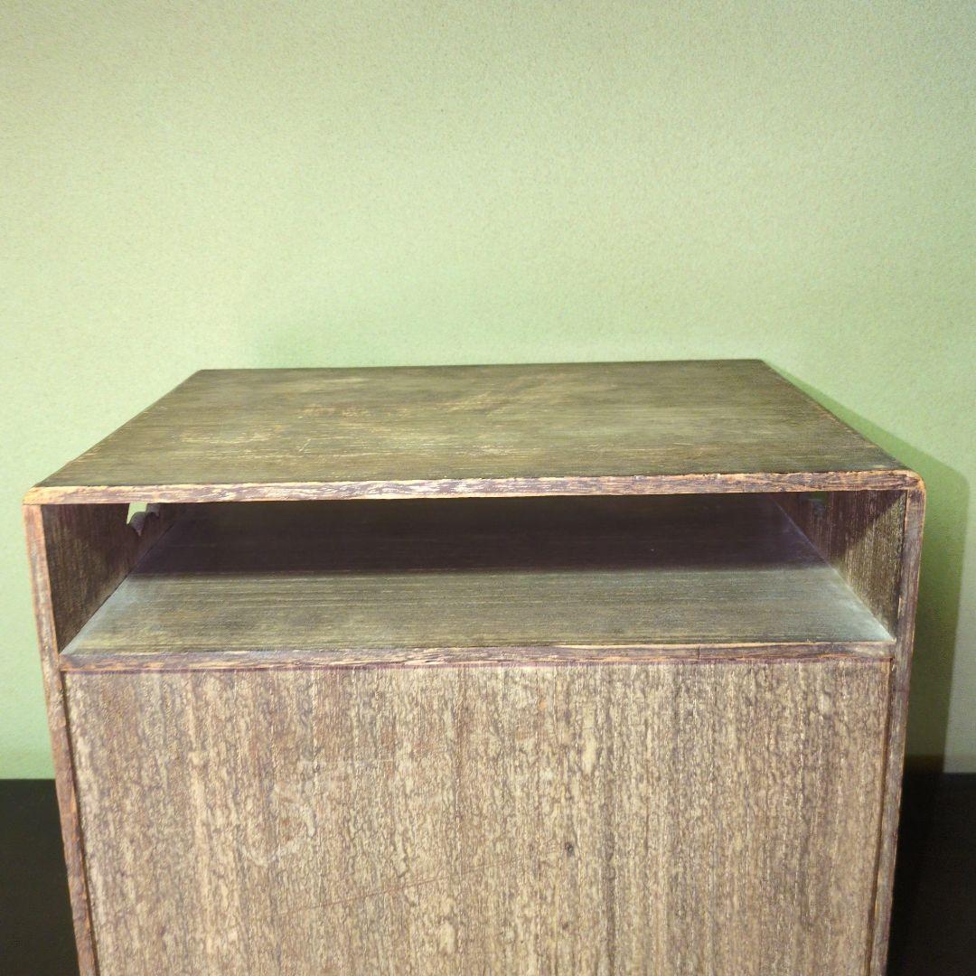 ★珍品★桐製 三味線用見台 箪笥 古箪笥 引出し箪笥 引出し棚 桐箪笥