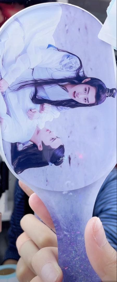 肖戦 王一博 超大レジンエアークッション付きヘアブラシ　4点セット❣️0109