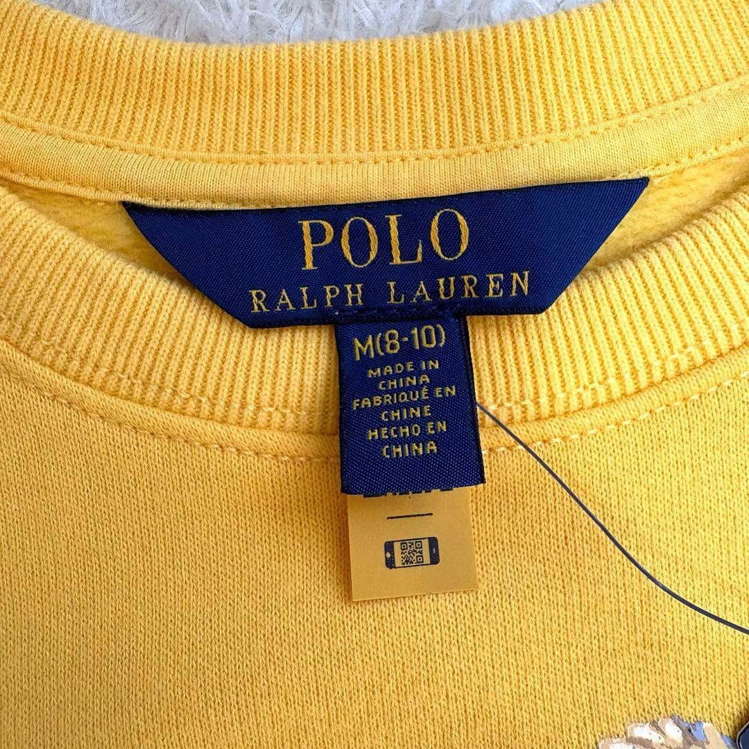 新品未使用品✨ラルフローレン ポロベア トレーナー イエロー 140
