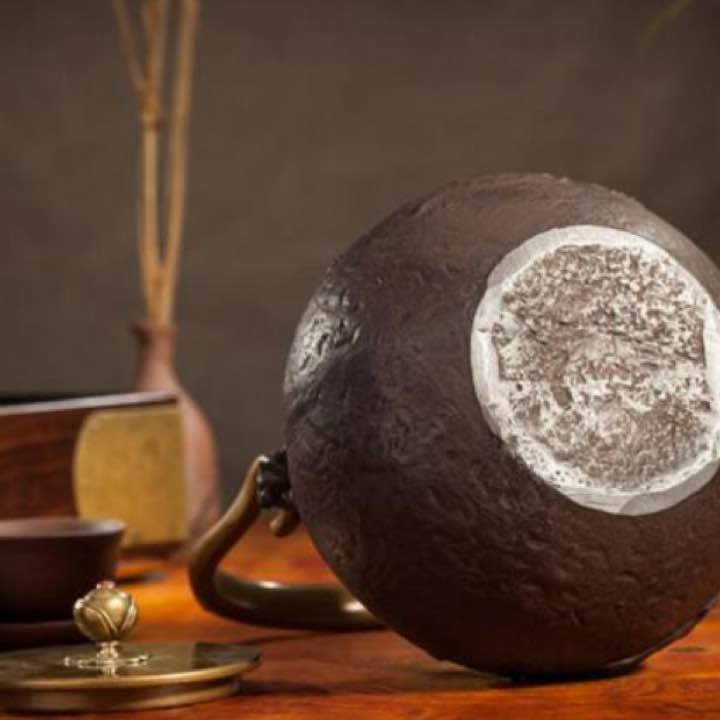 鉄器 急須 伝統工芸 手作り 鉄分補給 鉄瓶　YZS-086