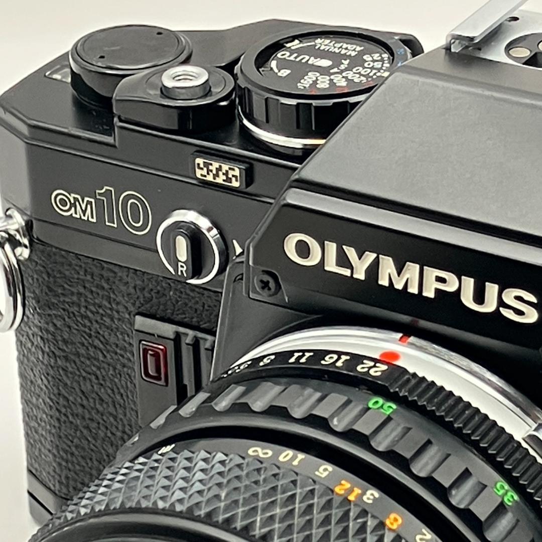 動作品OLYMPUS OM-10 ブラック , S.Zuikou 35-70mm