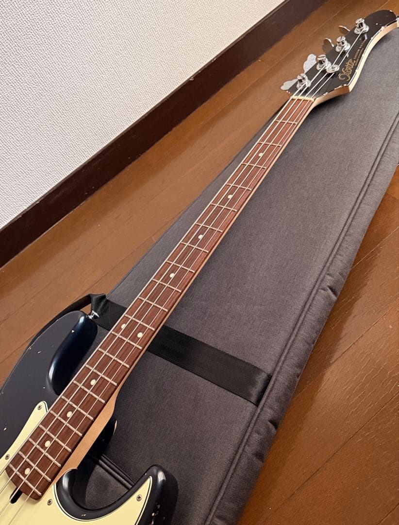 ベース Xotic XJ-1T Mercedes Blue medium aged