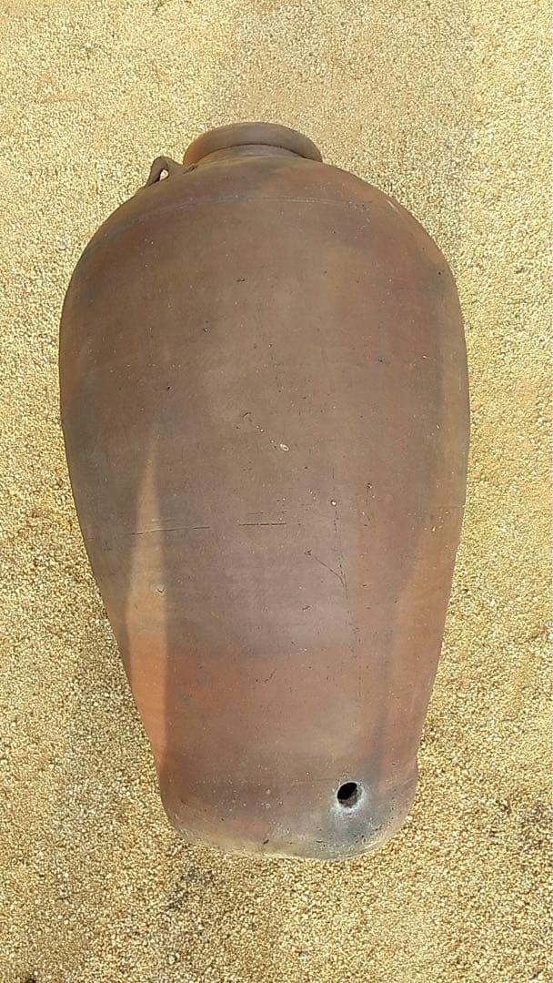 琉球壺　南蛮　焼締　泡盛酒　壺屋焼　古道具　古備前