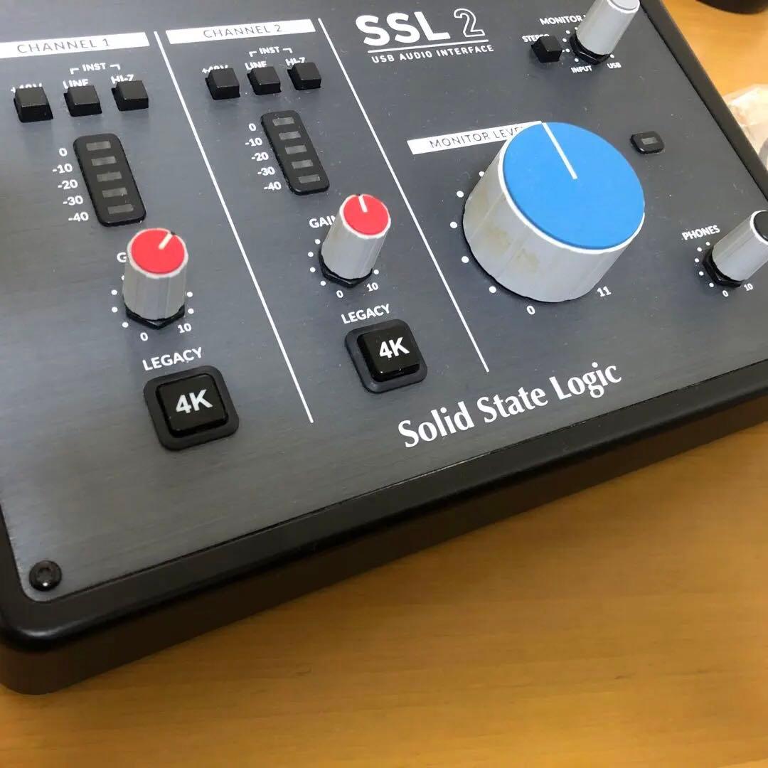 オーディオインターフェースsolid State Logic SSL2