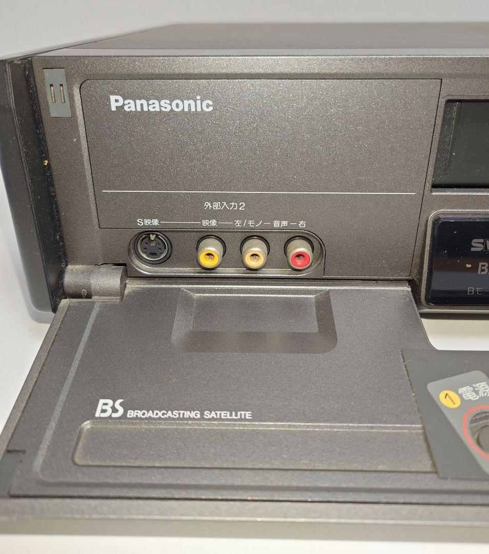 PanasonicパナソニックNV-BX10 録画再生VHSビデオデッキ画王BS