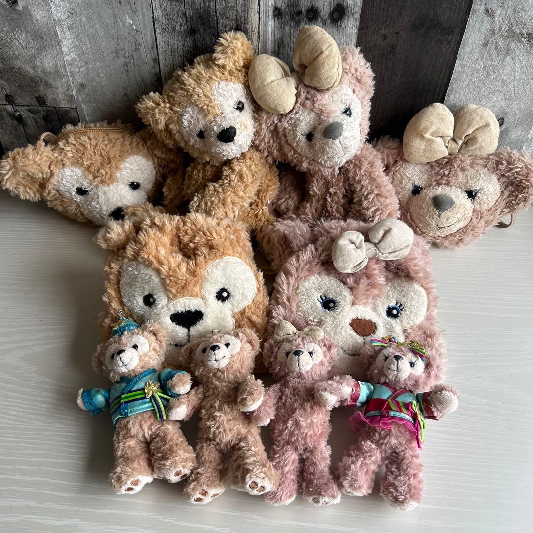 ダッフィー　シェリーメイ　ディズニー　まとめ売り　おまけつき