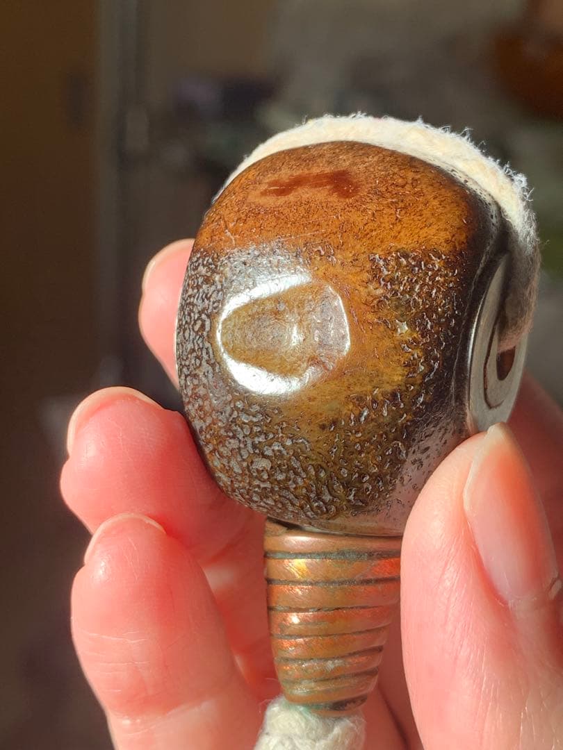 呪物　カパラ　チベット　カパーラ　頭蓋骨　クマントーン　プラクルアン　根付　密教