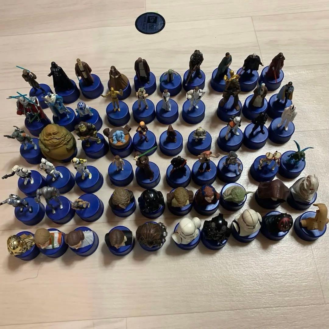 スターウォーズ　ボトルキャプ　エピソードⅠ.Ⅱ.Ⅲコンプリート