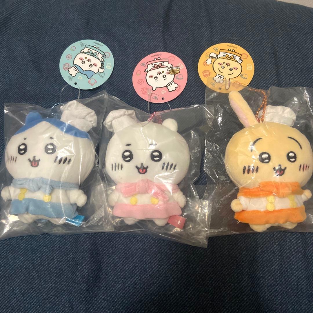 《新品タグ付き・超絶レア》ちいかわ カフェ コック コンプリートセット