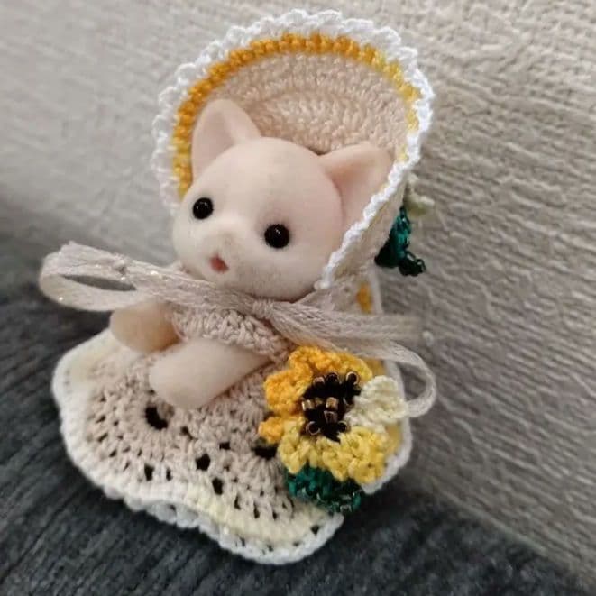 ＃12 着せ替え服【いちごフルーツティ＆ハイハイ赤ちゃん】