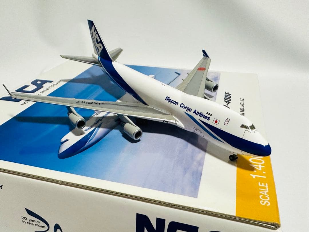 全日空商事 1/400 NCA 20周年記念 747-400F