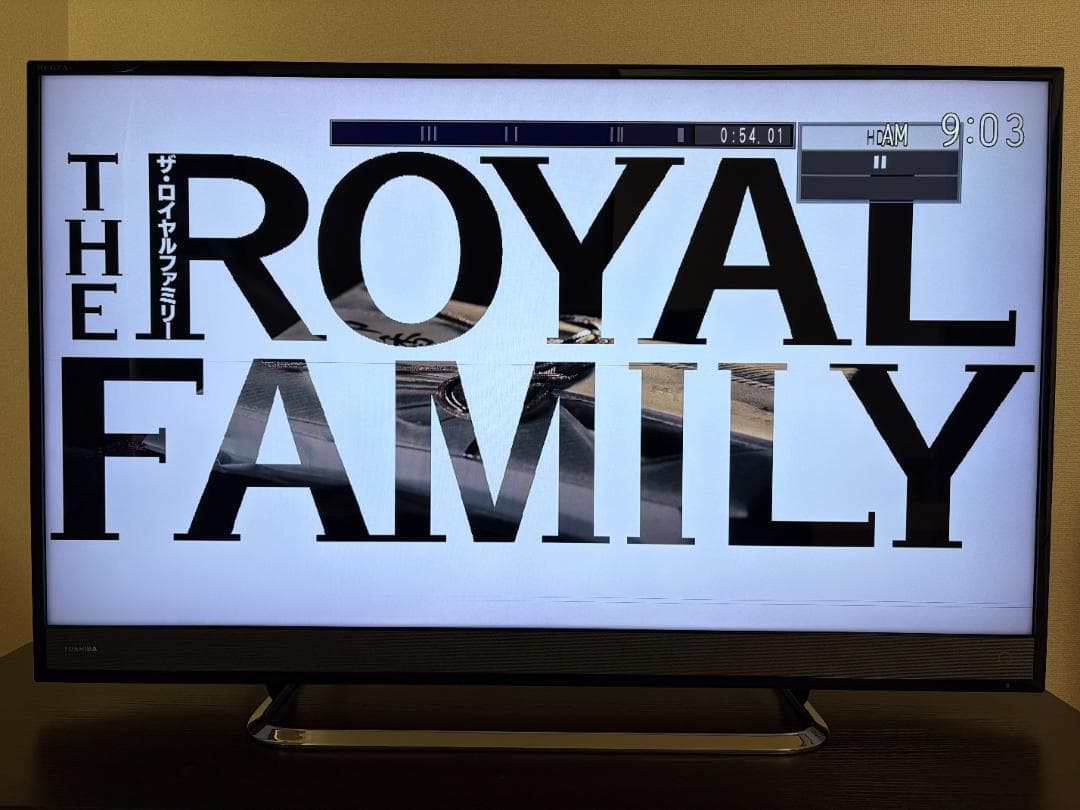 【横線ノイズあり】液晶テレビ40型 TOSHIBA REGZA/2017年製