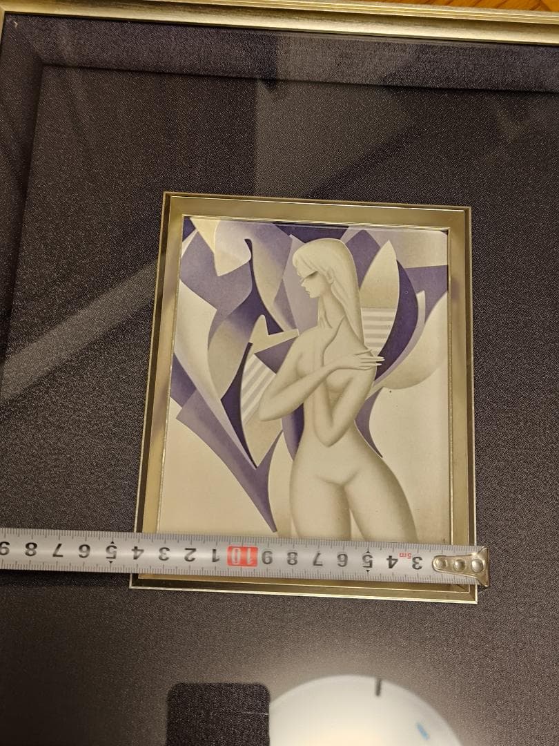 東郷青児3000部限定陶画『静かなるノラ』