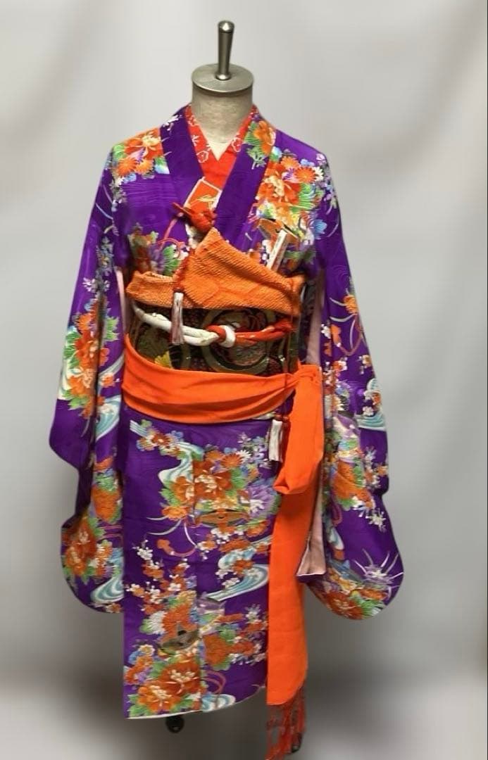 R*Y様 2-上　七五三　お正月　女の子　着物　7歳　１4点セット