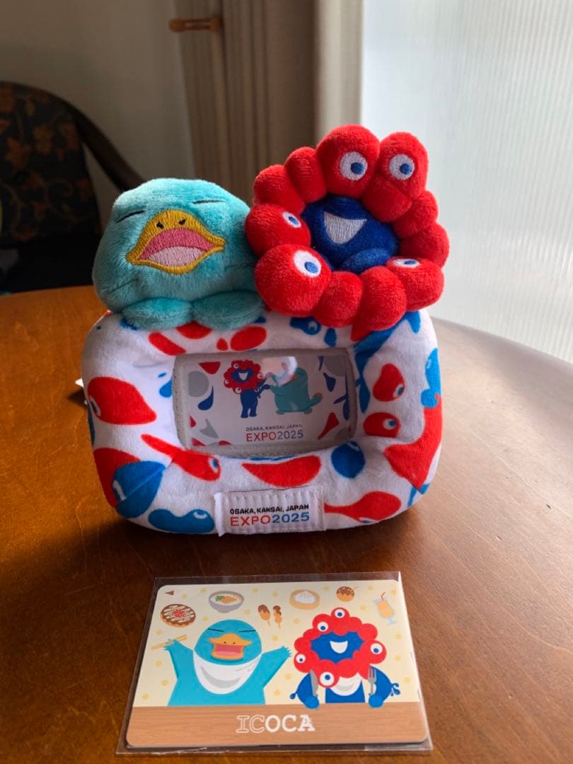 万博記念ICOCA付き カードスタンド