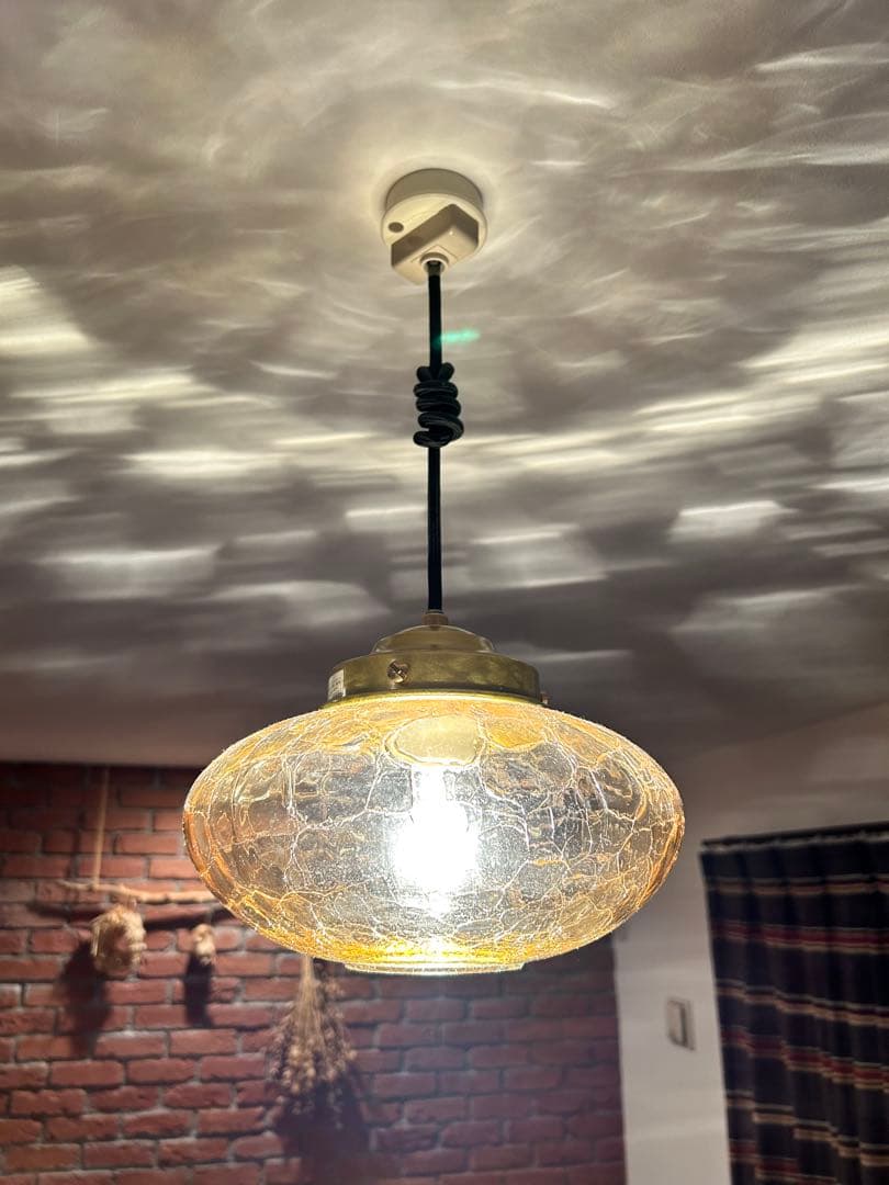 unico みかんヒビペンダントライト