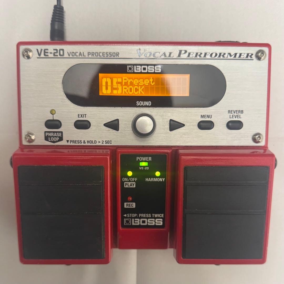 BOSS ボス VE-20 Vocal Performer エフェクター 箱あり