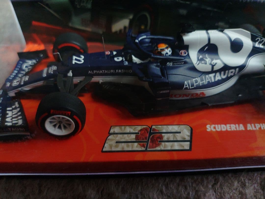 角田裕毅アルファタウリホンダ AT02 1/43 リミテッドエディション