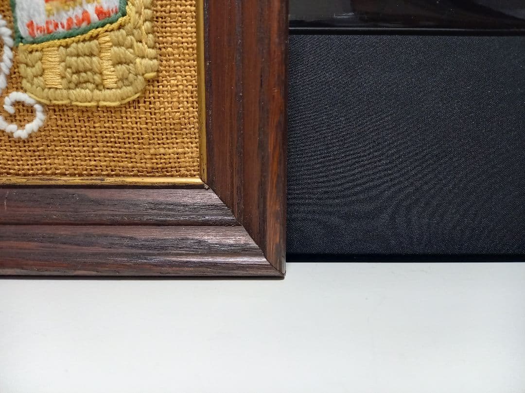 レア　1969年　MILLERS　BEER　ニードルポイント　広告　サインボード