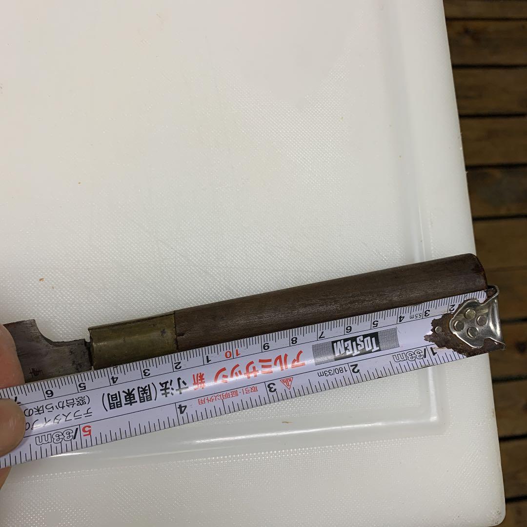 昭和初め、ふぐ引き包丁長さ42センチ。