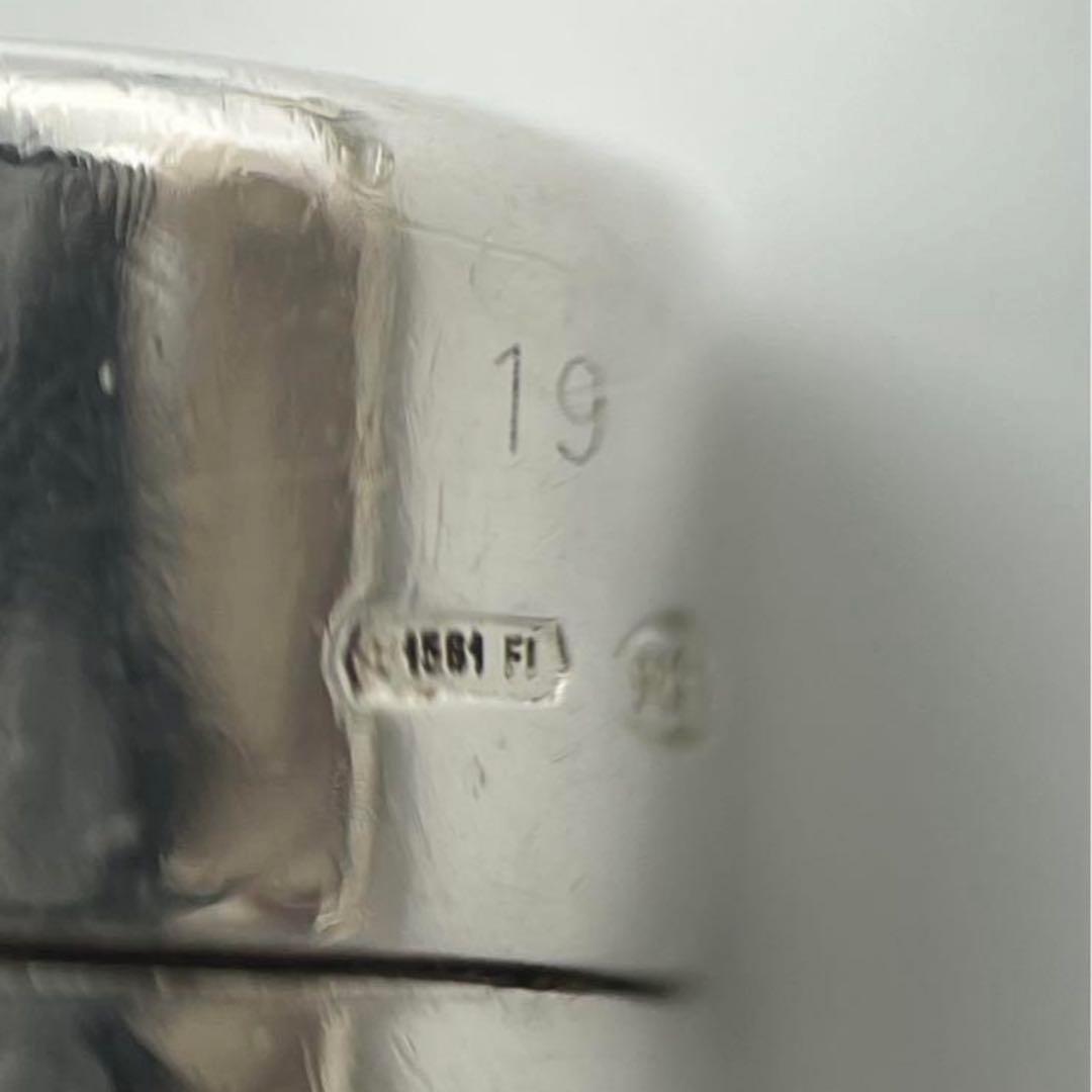 【GUCCI】グッチ シルバー バンブー バングル【付属品完備】⚠️