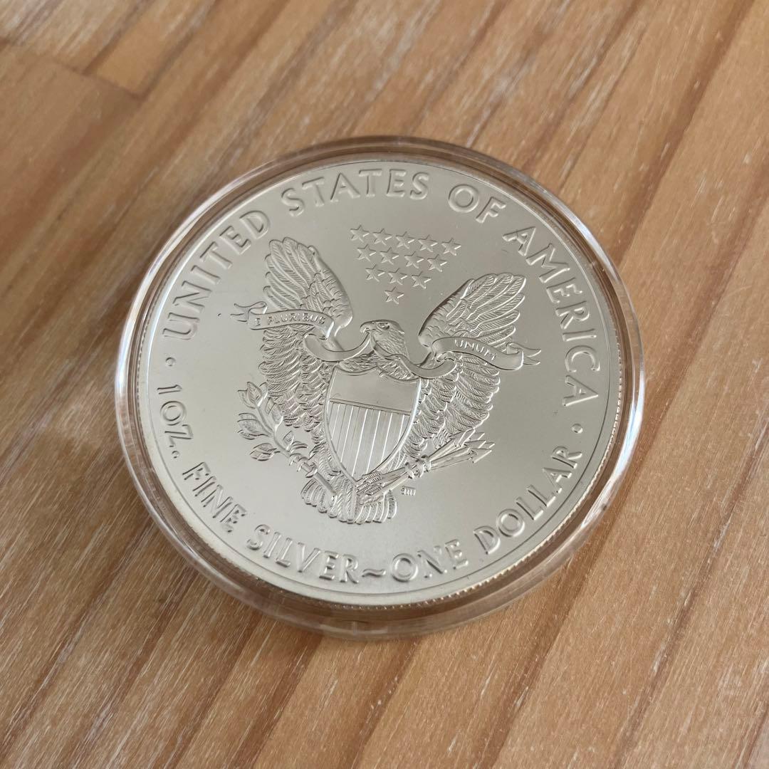 5枚◇「2021年 アメリカンシルバーイーグル銀貨１型（旧デザイン）」