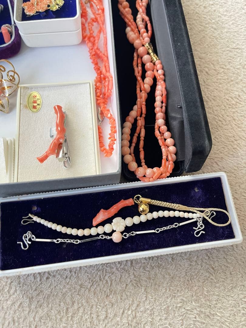 珊瑚、珊瑚風、アクセサリープロチまとめ（205）