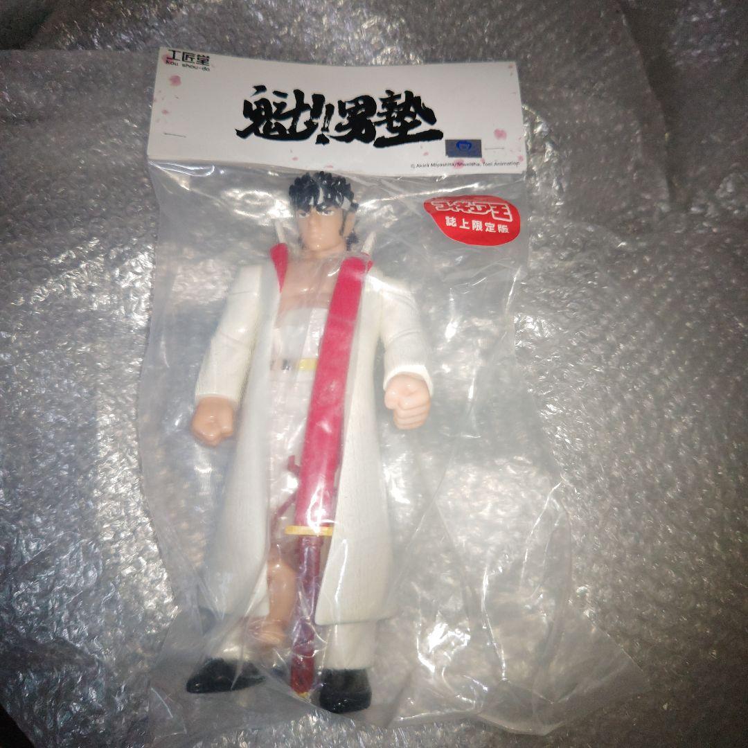 工匠堂　魁男塾　剣桃太郎　ソフビ　白　未開封