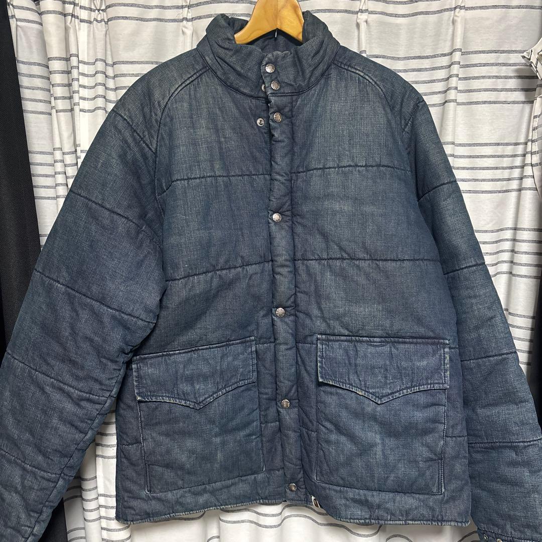 トヨちゃん A BATHING APE デニムダウン XL